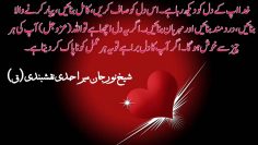 Urdu – شیخ نور جان میر احمدی نقشبندی (ق) کے
