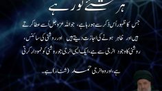 Urdu – “The world of form has an atomic reality,