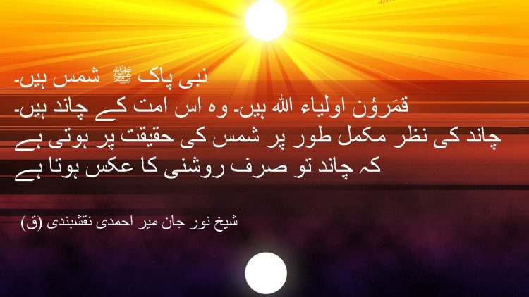 Urdu – شیخ نور جان میر احمدی نقشبندی (ق) کے