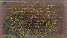 Urdu – شیخ سید نورجان میراحمدی نقشبندی (ق) کی سنہری