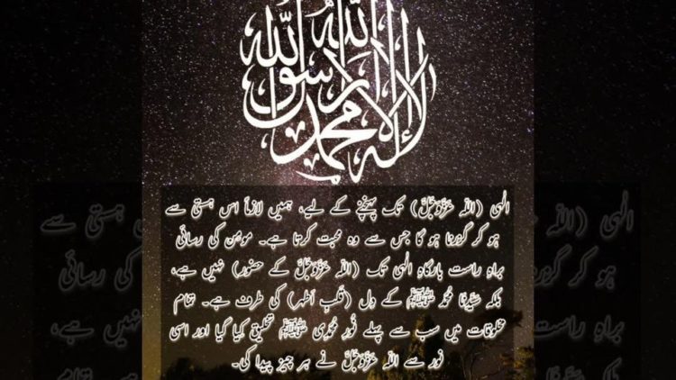 Urdu – شیخ سَیَّد نورجان مِیراَحمَدِی نَقشبَندِی (ق) کی سنہری