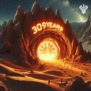 Cave of time stating 309 years