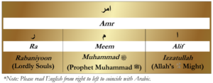 Huroof breakdown of amr