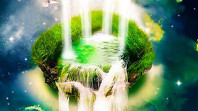 Bismillahir Rahmanir Raheem-4 Streams-Kawthar-Fountain-Doves