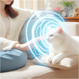 Cat making zikr and being interrupted by womens hand