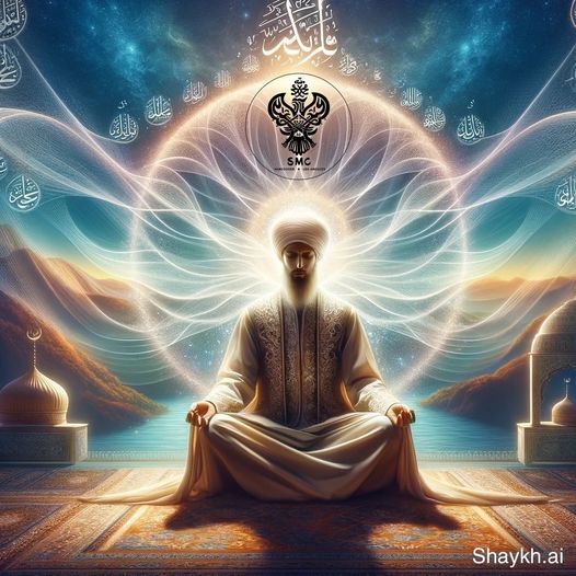 Man meditating to connect with the source of power