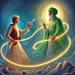 Don't Cut Your Only Rope to Heavens Sufi Disciple Student Cutting His Rope Connection to His Shaykh Breaking Baya Covenant