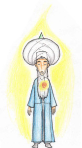 Meditation Fana in Shaykh turban, Heart energy