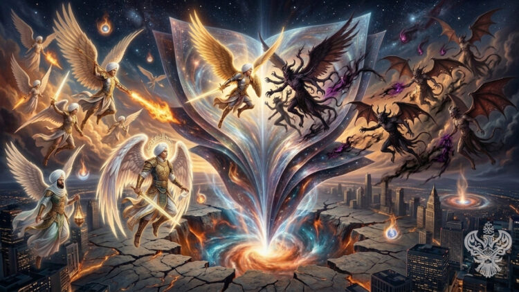 Folding time and space good vs evil