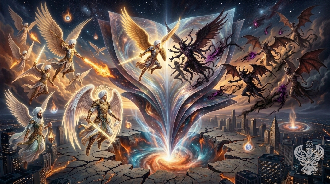 Folding time and space good vs evil