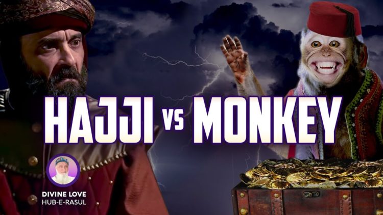 Hajji vs Monkey Divine Love Hub-e-Rasul