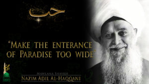 Make the enterance of Paradise too wide Shaykh Nazim