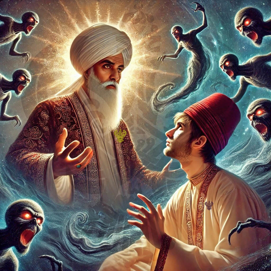 Malevolent Negative Beings Difficulties Reflecting Light Not Easy Path