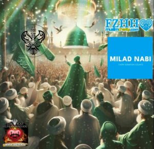 people celebrating mawlid un Nabi sws