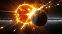 Moon in Orbit to Sun
