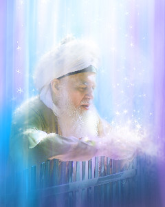 MSH Shaykh Hisham in raining of light and Blessings