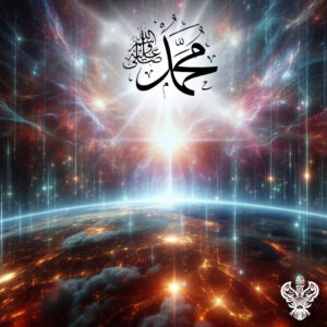 Muhammadan lights cascading upon Earth