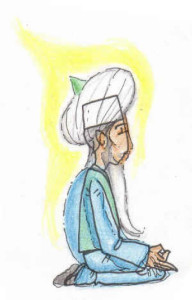 Meditation Muraqabah dress of guide on you