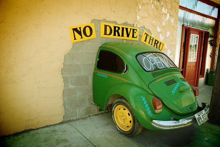 No Drive Thru Prayers Hit Wall