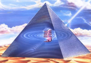 Pyramid - power source of energy