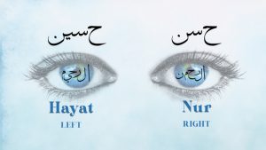 Reality of the Eyes Rahman-Raheem- Hassan (as)-Hussain (as) Insan Kamil