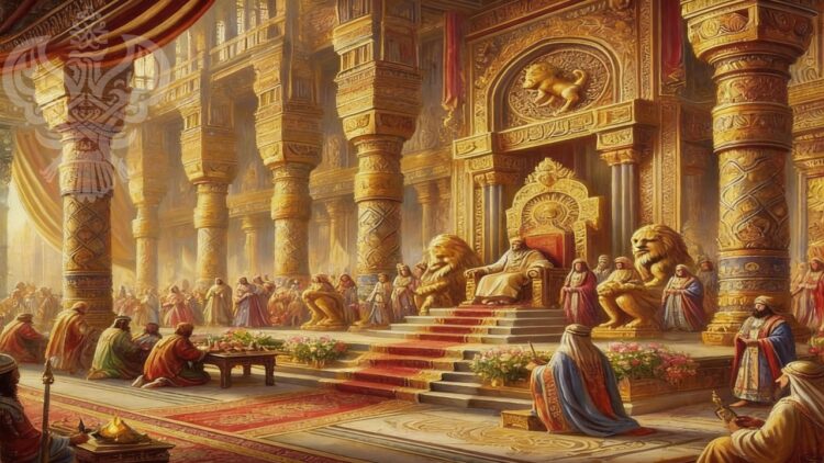 S. Sulaiman on throne