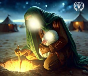 Sayyidina Abdullah Ali al Asghar ibn Al Hussain (as) sacrifice in battle of Karbala