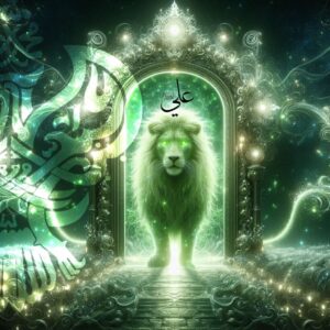 Sayyidina Imam Ali (as) is the lion of Allah (AJ) representing self sacrifice and chivalry