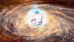 Shaykh Nurjan - meditation, muraqabah, spiritual connection eye of the storm