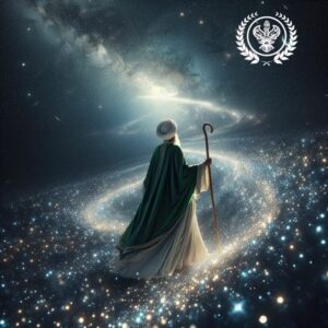Shaykh is walking on the Stars in heaven