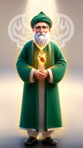 Annihilation in the Shaykh, Shaykh_standing_glowing_heart_9x16_phoenix_1, shaykhAI