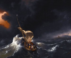 Ship in Storm