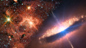 Star Birth - Dust Disk Discovered Around Massive Star