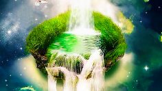Surah Kawthar-waterfall-fountain-streams-heavens-doves