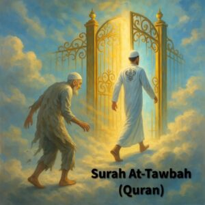 Student enters the Gate of Repentance