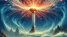 Tesla’s Coil above ocean