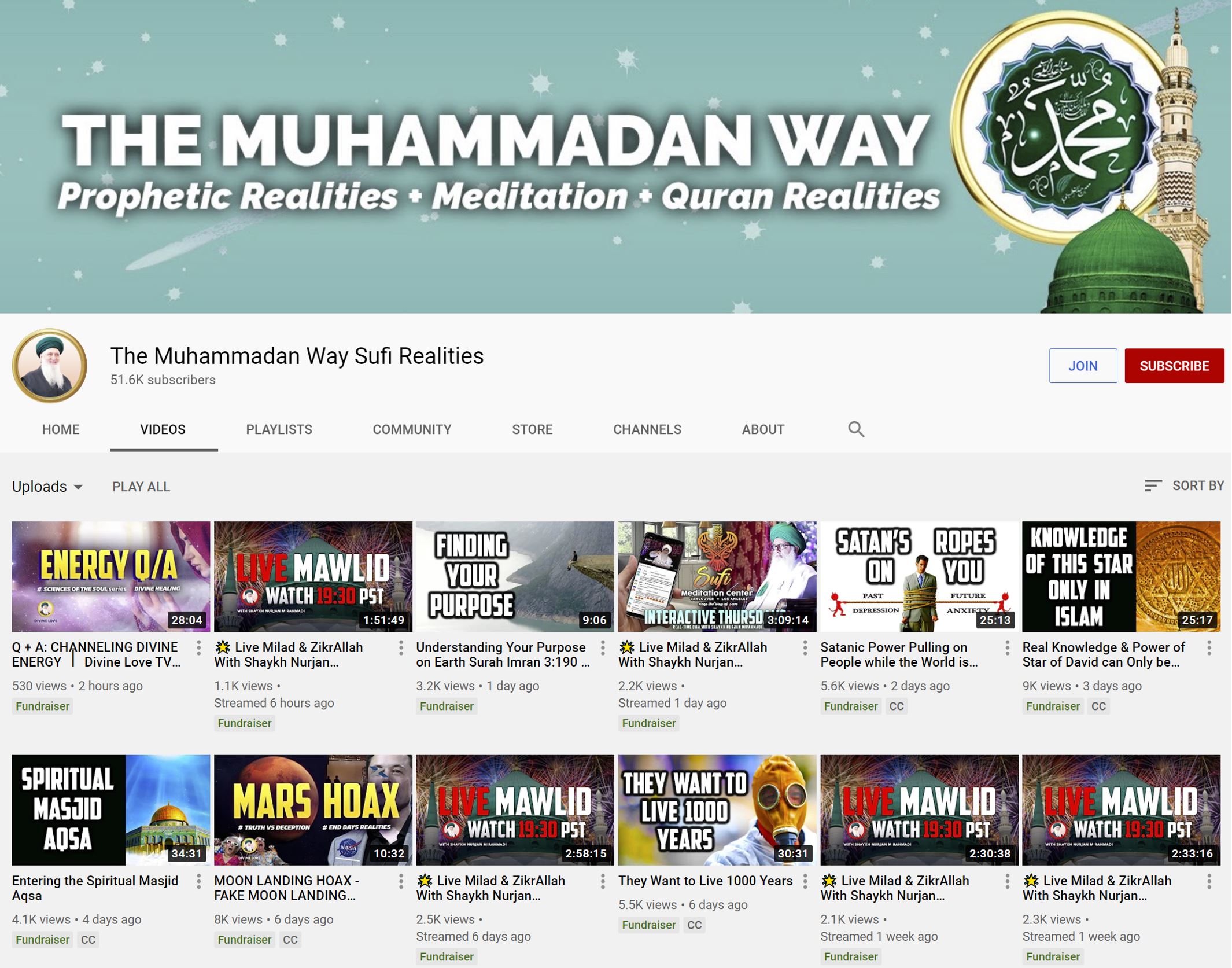 The Muhammadan Way YT