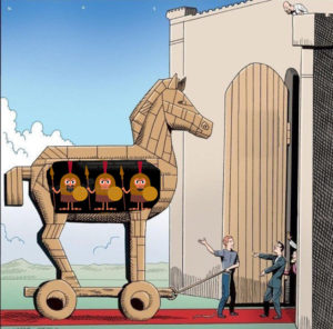 Trojan Horse Invading Invasion Enemy