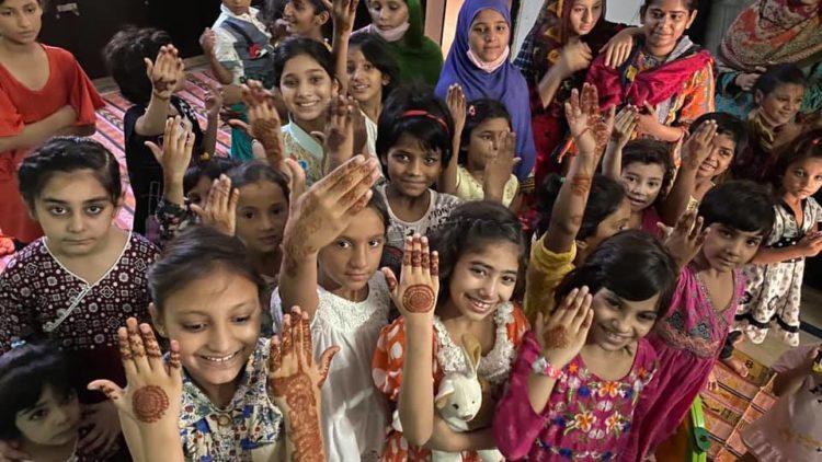 Urdu – Eid Adha 2020 Distribution among orphans of 1)