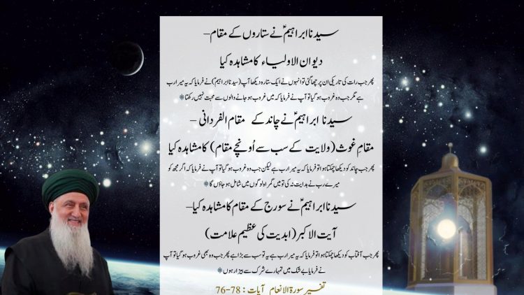 Urdu – Sayedena Ibrahim’s (as) Quest to Find Allah (AJ)