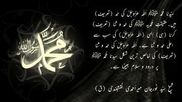 Urdu – ShaykhTalk # 8 – Prophet (ﷺ) is The