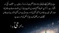 Urdu – WiFi Signal from GOD: لَا تَأْخُذُهُۥ سِنَةٌ وَلَا