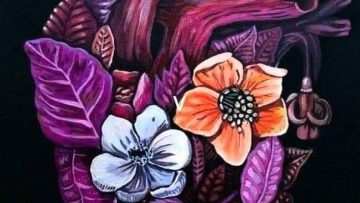 Heart, flowers, qalb, Urdu – حقیقتِ خواتین اور اسمائے جنت: پانچویں جنت "جنت
