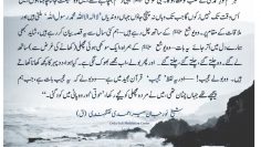 Urdu – “Every knowledge will be bestowed to the heart