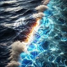 Border of Atlantic and Pacific oceans