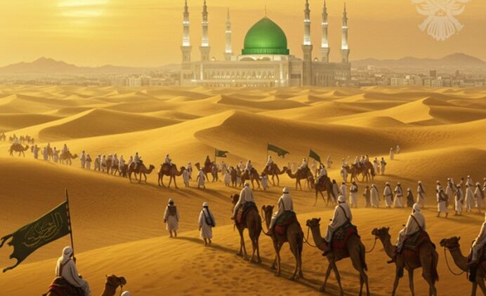 caravan to Medina