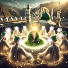Heavenly association in a circle