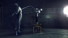 cymatics_music, sound effect on man, human