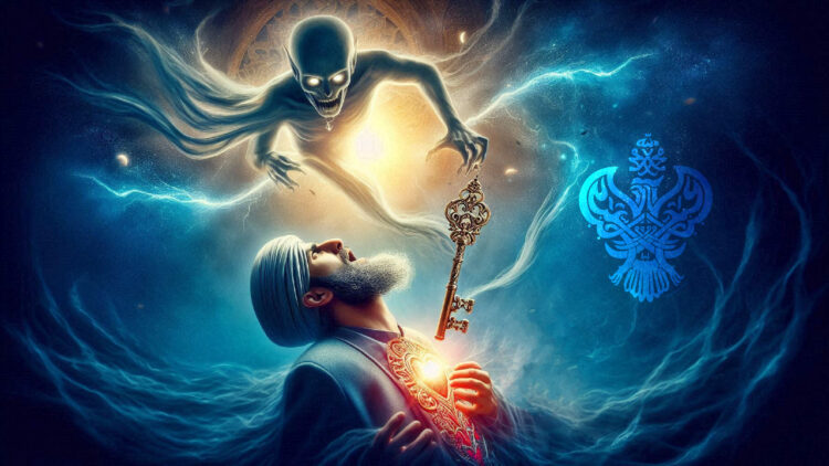 dajjal, satan stealing key of Prophet sws