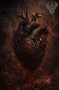 Dark, twisted, dead heart
